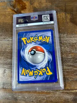 POKEMON 2000 Gym Challenge BLAINE'S NINETALES 1st Edition #21 PSA 7 RARE - Image 2