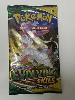 Evolving Skies Booster Pack Art Set of 4 Factory Sealed Pokemon TCG - Image 5