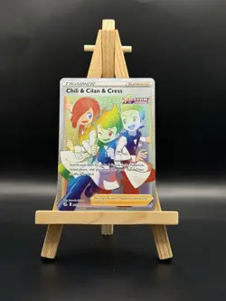 Pokemon TCG Chili & Cilan & Cress Fusion Strike 273/264 Holo Secret Rare - Image 1