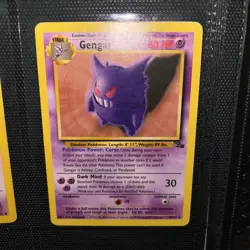1999 Pokemon Fossil Gengar 20/62 NM/MT Condition - Image 1