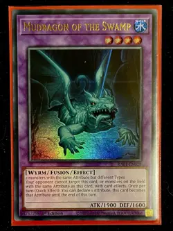 Mudragon of the Swamp Ultra Rare 1st Edition Mint Yu-Gi-Oh! Card [RA01-EN028] - Image 1