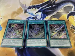 BLTR-EN100 Void Vanishment x3 Secret Rare 1st Edition YuGiOh - Image 1