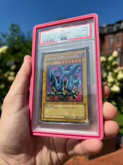 2002 YU-GI-OH! SERPENT NIGHT DRAGON MRL #103 REVERSE FOIL ERROR PSA 9 POP 6 - Image 2