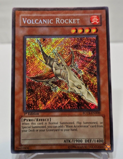 Volcanic Rocket FOTB-EN000 Secret Rare 1st Edition Yugioh 5070 - Image 1