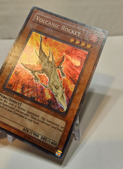 Volcanic Rocket FOTB-EN000 Secret Rare 1st Edition Yugioh 5070 - Image 3