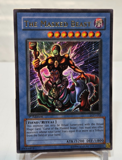 The Masked Beast LON-001 Ultra Rare 1st Edition Yugioh 7850 - Image 1