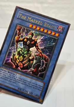 The Masked Beast LON-001 Ultra Rare 1st Edition Yugioh 7850 - Image 4