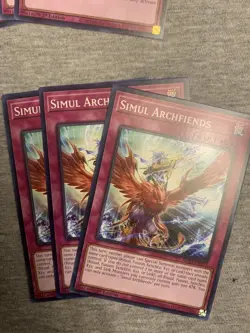 Yu-gi-oh! TCG 3x Simul Archfiends MP23-EN213 Common x3 YUGIOH! NM - Image 1