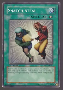 Snatch Steal Common Structure Deck: Dragon's Roar SD1-EN010 Yugioh - Image 1