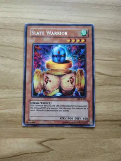 Yu-Gi-Oh! - Slate Warrior - Prismatic Secret Rare WC4-003 - Image 1