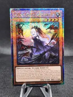 Yugioh! Guiding Quem The Virtuous - RA04-EN043 - Quarter Century Secret Rare - Image 1