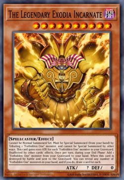 The Legendary Exodia Incarnate BLTR-EN051 - Secret Rare - NM - YUGIOH TCG - Image 1