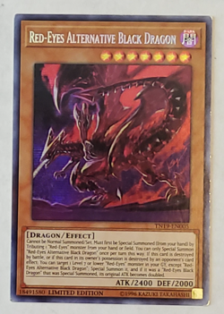 Yu-Gi-Oh Red-Eyes Alternative Black Dragon Ultra Rare TN19-EN005 Limited Edition - Image 1