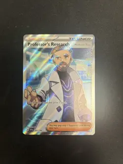 Professor's Research 241/198 Holo Shiny Pokemon Card Scarlet Violet NEAR MINT - Image 2