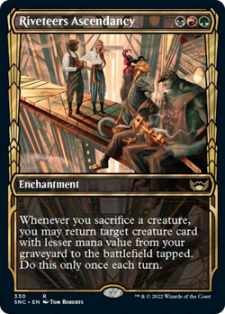 Riveteers Ascendancy (Showcase 330) Streets of New Capenna NM CARD ABUGames - Image 1