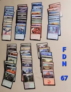 MTG Magic the Gathering 1300+ Cards Lot Bundle Bulk " D " NO DOUBLES - Image 1