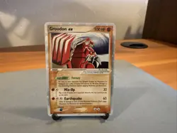 Pokemon TCG Groudon EX #038 2006 Black Star Promo Card - Image 1