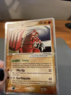 Pokemon TCG Groudon EX #038 2006 Black Star Promo Card - Image 3