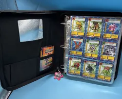 HUGE LOT OF Digimon & Pokemon Cards In Binder RARE 🔥Tector - Image 1