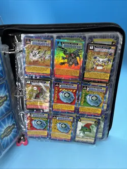 HUGE LOT OF Digimon & Pokemon Cards In Binder RARE 🔥Tector - Image 4