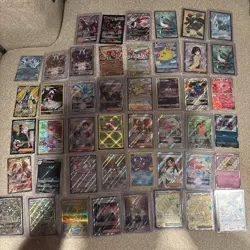 Huge Pokemon Card Lot 49 Cards, Trainers, EX, Full Arts NM - Image 1