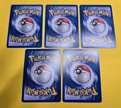Lot Of 5 Pokemon Cards Dark Gyarados Team Rocket PRERELEASE stamped ⚡NM⚡ - Image 2