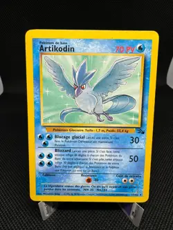 Artikodin French Articuno Fossil Pokemon Card 17/62 Non-Holo TCG - Image 1