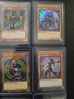 9 CARD DARK MAGICIAN ULTRA PLATINUM SECRET QUARTER CENTURY KNIGHT ARTS YUGIOH NM - Image 3