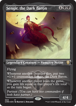 Sengir, the Dark Baron (Showcase) FOIL Commander Legends NM CARD ABUGames - Image 1