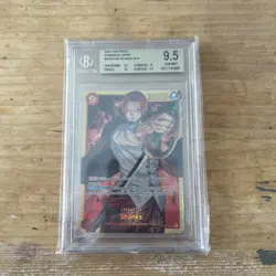 BGS 9.5 Gem Mint One Piece Card Game Romance Dawn Shanks SCR OP01-120 English - Image 1