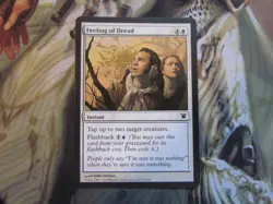 Feeling of Dread x4 4x, Innistrad White MTG - Image 2