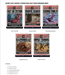 MTG Secret Lair Spider-Man Daily Bugle Breaking News Foil Preorder - Image 1