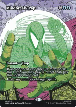 MTG Mindbreak Trap (Borderless) (11) | NM | Marvel Eternal-Legal {MAR} - Image 1