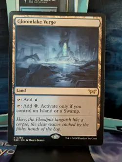 Gloomlake Verge MTG Duskmourn: House of Horror Regular - Image 1