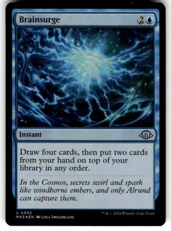 Brainsurge Modern Horizons 3 FOIL MTG NM - Image 1