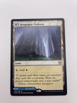 1xMTG Hengegate Pathway-Kaldheim-NM - Image 1