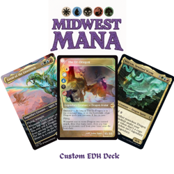 The Ur-Dragon *Custom Commander Deck* EDH MTG Dragon Tribal - Image 1
