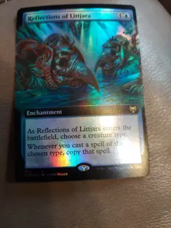 Reflections of Littjara (Extended Art) Kaldheim Foil - Image 2
