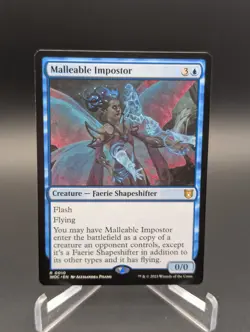 Malleable Impostor Commander: Wilds of Eldraine Regular - Image 1