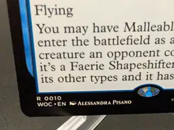 Malleable Impostor Commander: Wilds of Eldraine Regular - Image 2