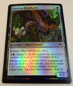 MTG Basking Broodscale Modern Horizons 3 #0145 FOIL Common MH3 - Image 1