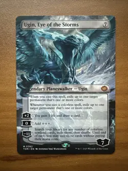 Ugin, Eye of the Storms (Borderless) Tarkir: Dragonstorm Regular - Image 2