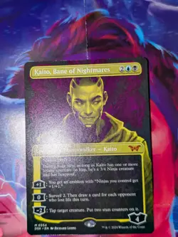Kaito, Bane of Nightmares (Showcase) Duskmourn: House of Horror Regular - Image 4