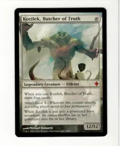 Kozilek, Butcher of Truth. Rise of the Eldrazi. NM. MTG. Magic the Gathering. 1. - Image 1