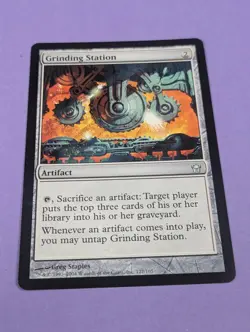 MTG Magic: Fifth Dawn: Grinding Station #127/165 Uncommon - NM - Image 1