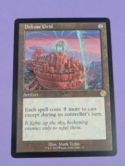 MTG Magic: The Brothers' War Retro Artifacts: Defense Grid #13 Rare - NM - Image 1