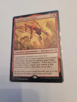 Popular Entertainer NM/M Commander Baldur's Gate ENGLISH 192/361 - Image 2