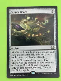 MTG Seance Board NM Duskmourn: House of Horror commander rare artifact - Image 1