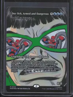 Marvel's Spider-Man #10 Doc Ock, Armed and Dangerous Showcase Foil Mythic - Image 1