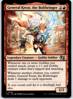 General Kreat, the Boltbringer Regular NM MTG - Image 1